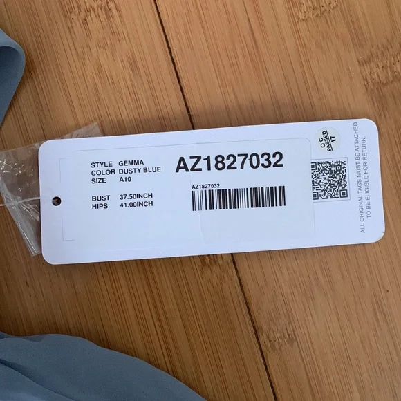 Azazie. Gemma. Chiffon Maternity Dress. - Picture 2 of 5